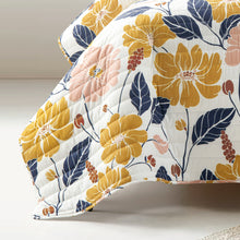 Carregar imagem no visualizador da galeria, Lucia Abstract Floral Cotton Quilt Set
