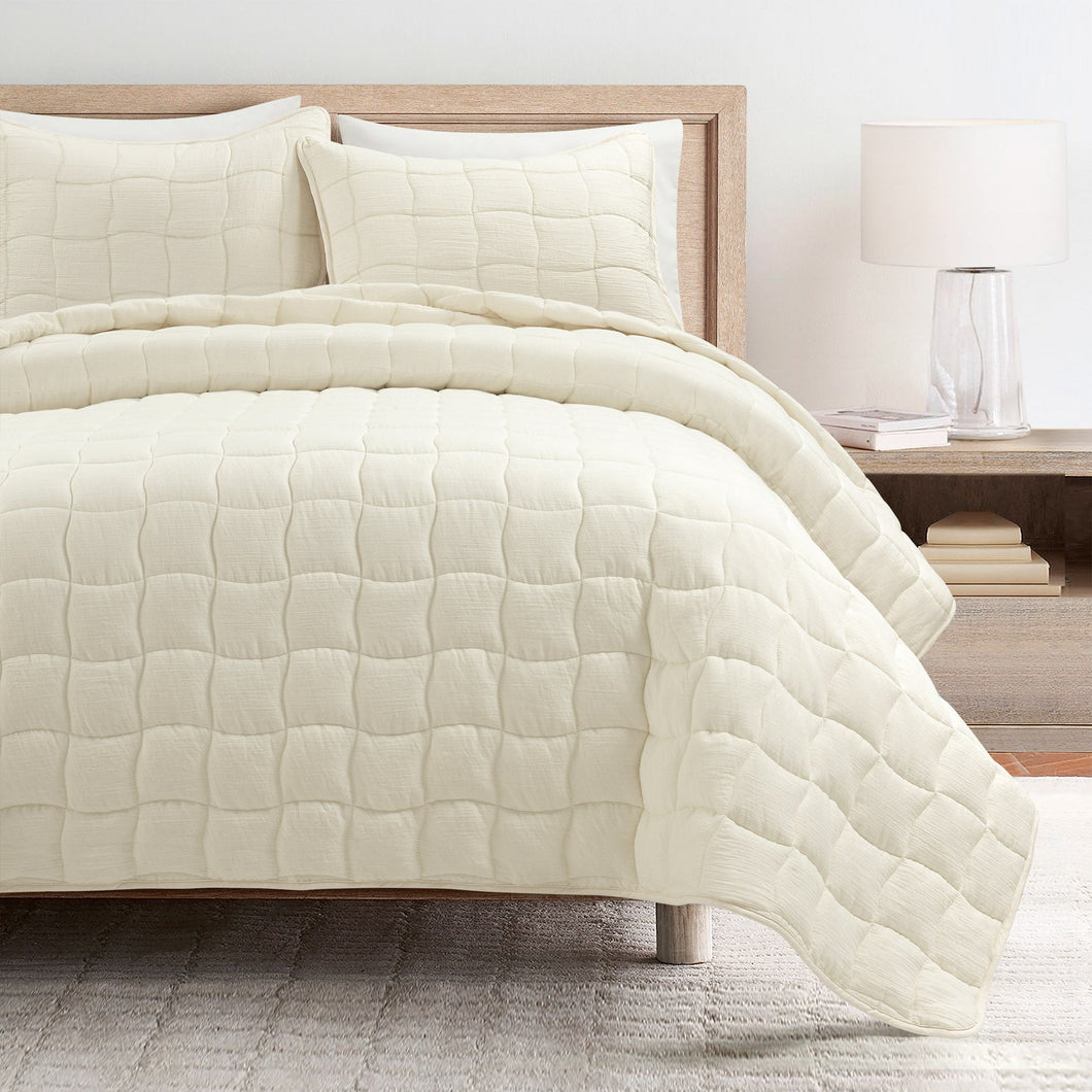 Cloud Gauze 3 Piece Quilt Set