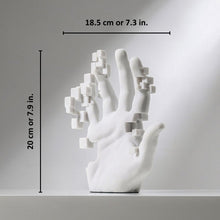 Load image into Gallery viewer, Pixel Hand Sculpture
