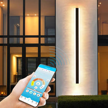 Carregar imagem no visualizador da galeria, MIRODEMI® Black/White/Gold Outdoor Waterproof LED Wall Lamp With App Control Model
