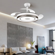 Cargar imagen en el visor de la galería, Lima by Ozarke Smart Fan Chandelier Light
