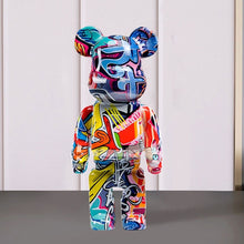 Load image into Gallery viewer, Street Art Bear Figurine
