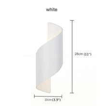 Carregar imagem no visualizador da galeria, MIRODEMI® Creative White/Black Outdoor Aluminum Waterproof Wall Lamp For Courtyard
