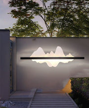 Load image into Gallery viewer, MIRODEMI® Black Aluminum Outdoor Waterproof Original Design LED Wall lamp For Garden
