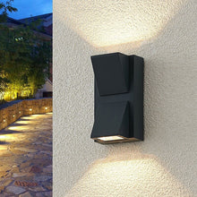 Carregar imagem no visualizador da galeria, MIRODEMI® Modern Black Outdoor Aluminum Waterproof LED Wall Lightings For Garden, porch
