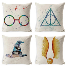 Cargar imagen en el visor de la galería, Harry Potter Cushion Cover
