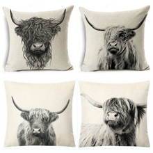 Carregar imagem no visualizador da galeria, Scottish Yak Cushion Covers
