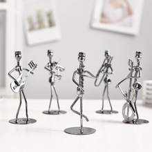 Load image into Gallery viewer, Metal Musician Figurines
