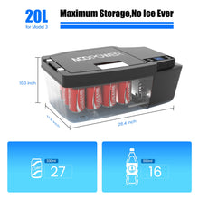 Carregar imagem no visualizador da galeria, ACOPOWER TesFridge Portable Freezer——Specially Designed for Tesla Model 3, Y, and X
