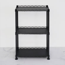 Load image into Gallery viewer, 10&quot; x 18&quot; x 30&quot; 3-Tier Wire Rack
