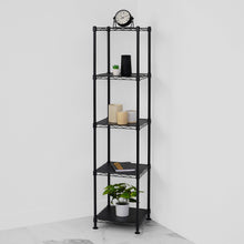 Load image into Gallery viewer, 14&quot; x 14&quot; x 60&quot; 5-Tier Wire Rack
