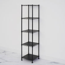 Load image into Gallery viewer, 14&quot; x 14&quot; x 60&quot; 5-Tier Wire Rack
