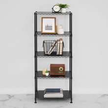 Carregar imagem no visualizador da galeria, 14&quot; x 24&quot; x 60&quot; 5-Tier Wire Rack
