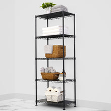 Carregar imagem no visualizador da galeria, 14&quot; x 24&quot; x 60&quot; 5-Tier Wire Rack
