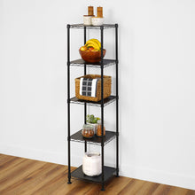 Load image into Gallery viewer, 14&quot; x 14&quot; x 60&quot; 5-Tier Wire Rack
