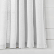 Carregar imagem no visualizador da galeria, Boho Pom Pom Tassel Faux Linen Window Curtain Panel
