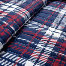 Cargar imagen en el visor de la galería, Grayson Farmhouse Plaid Reversible Quilt Set
