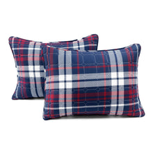 Carregar imagem no visualizador da galeria, Grayson Farmhouse Plaid Reversible Quilt Set
