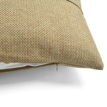 Load image into Gallery viewer, Linen Texture Woven Button Decorative Pillow Cover
