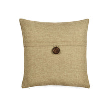 Load image into Gallery viewer, Linen Texture Woven Button Decorative Pillow Cover
