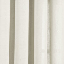 Carregar imagem no visualizador da galeria, Faux Linen Grommet Window Curtain Panel Set
