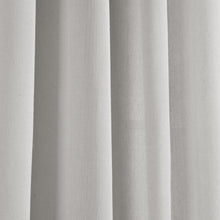 Load image into Gallery viewer, Faux Linen Grommet Window Curtain Panel Set
