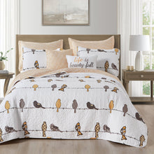 Carregar imagem no visualizador da galeria, Rowley Birds Quilt 7 Piece Set
