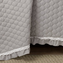 Load image into Gallery viewer, Ella Ruffle Lace 3 Piece Quilt Set
