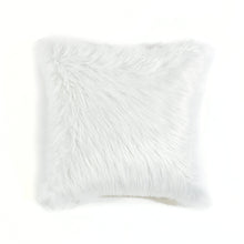 Cargar imagen en el visor de la galería, Mongolian Luca Soft Faux Fur Decorative Pillow Cover
