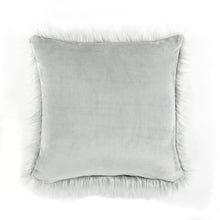 Cargar imagen en el visor de la galería, Mongolian Luca Soft Faux Fur Decorative Pillow Cover
