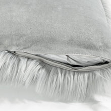 Cargar imagen en el visor de la galería, Mongolian Luca Soft Faux Fur Decorative Pillow Cover
