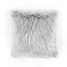 Cargar imagen en el visor de la galería, Mongolian Luca Soft Faux Fur Decorative Pillow Cover
