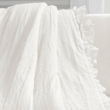 Load image into Gallery viewer, Ella Ruffle Lace Throw
