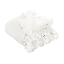 Load image into Gallery viewer, Ella Ruffle Lace Throw
