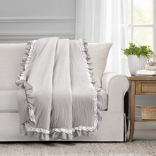 Load image into Gallery viewer, Ella Ruffle Lace Throw
