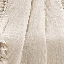 Load image into Gallery viewer, Ella Ruffle Lace Throw
