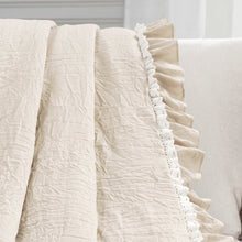 Load image into Gallery viewer, Ella Ruffle Lace Throw
