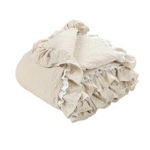 Load image into Gallery viewer, Ella Ruffle Lace Throw
