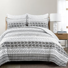 Load image into Gallery viewer, Hygge Geo Comforter 5 Piece Set
