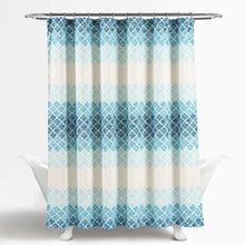 Load image into Gallery viewer, Medallion Ombre Shower Curtain
