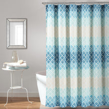 Load image into Gallery viewer, Medallion Ombre Shower Curtain
