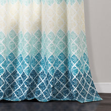 Cargar imagen en el visor de la galería, Medallion Ombre Window Curtain Panel Set
