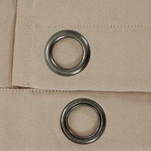 Cargar imagen en el visor de la galería, Insulated Grommet Blackout Window Curtain Panel Set
