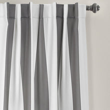 Load image into Gallery viewer, Wilbur Stripe Light Filtering Window Curtain Set
