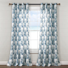 Load image into Gallery viewer, Palm Lane Window Curtain Panel Set
