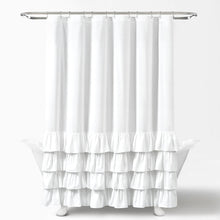 Load image into Gallery viewer, Allison Ruffle Shower Curtain
