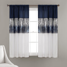 Carregar imagem no visualizador da galeria, Night Sky Window Curtain Panel
