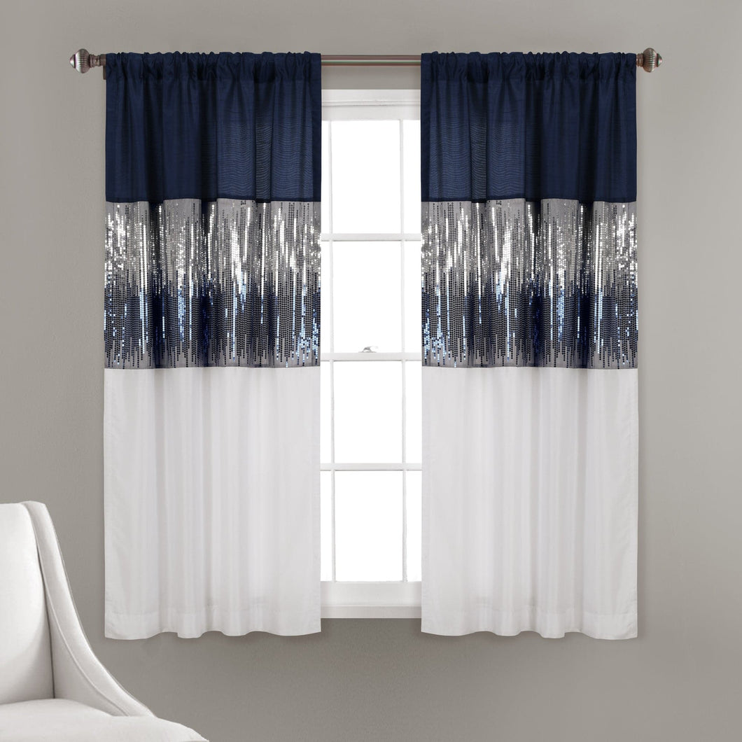 Night Sky Window Curtain Panel