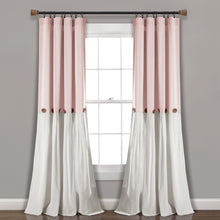 Carregar imagem no visualizador da galeria, Linen Button Window Curtain Panel
