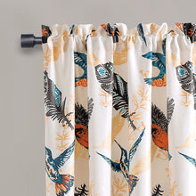 Cargar imagen en el visor de la galería, Bird Breeze Light Filtering Window Curtain Set
